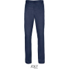 SOL´S JARED / Pánske saténové elastické nohavice - french navy 52