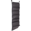 Merco Vertical Grow Bag 7 textilné kvetináče na stenu čierna
