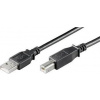 PremiumCord KU2AB2BK USB 2.0, propojovací, 2m, černý