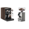 Biepi Sara PID, black/wood + Eureka Mignon Specialita Smart, CR chrome