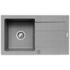 Granitový drez Sparta 76x44 sivý PYRAMIS (Granitový drez Sparta 76x44 sivý PYRAMIS)