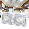 LED LAMPA DO INTERIÉRU AUTA 24 LED 12V 3.5W DO BATOŽINOVÉHO PRIESTORU BIELA