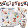 Santex Párty set - Veselé zvieratká, pre 10 osôb