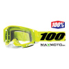 Okuliare 100% RACECRAFT 2 FLUO YELLOW Prevedenie: číre sklo