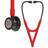 3M Littmann Cardiology IV : Red, Black Finish with Heart - 6182 - limitovaná edicia (Fonendoskopy Littmann Špeciálna edícia)