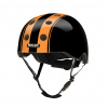Melon Cyklistická prilba Double Orange Black XXS/S