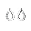 Strieborné náušnice Hot Diamonds Much Loved DE729