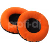 Zomo HD-1200 Earpad Set VELOUR L Orange