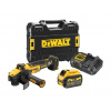 DeWALT - 18V AKU uhlová brúska 125 mm, 1x aku 6,0 Ah FLEXVOLT, nabíjačka DCG409VST1
