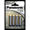 Panasonic Alkalická baterie LR6EPS/4BP Everyday Power (Blistr 4 ks) 4211,00