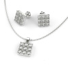 Súprava z bieleho zlata 28199/BX Dĺžka retiazky: 39 - 42