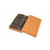 STABLECAM 69in1 Screwdriver Tool Set with Wooden Case
