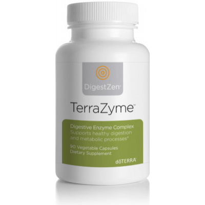 DoTerra TerraZyme Komplex tráviacich enzýmov 90 kapsúl (Zdravý tráviaci systém)