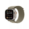 Apple Watch Ultra 2/49mm/Titan/Sport Band/Olive Alpine/Large (MRF03CS/A)