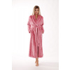 Dámský župan Lilly extra 2120 3352 pudrový vel.M - Vestis (Župan se šálovým límcem)