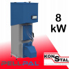 Oceľová pellpal rúra na pelety 8 kW (Oceľová pellpal rúra na pelety 8 kW)