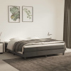 vidaXL Matrac s taštičkovými pružinami tmavosivý 160x200x20 cm zamat 347829