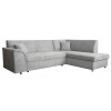 Rohová sedacia súprava Bernett, holubia sivá látka, pravý roh
