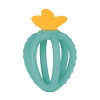 Canpol Babies silicone Sensory Teether Strawberry hryzadielko Turquoise1 ks