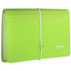 KARTON P+P Opaline organizér na dokumenty s gumou (13 vreciek) DL, zelený