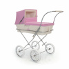 Bebelux kočík pre bábiky Paris pink Veľkosť kočíku: 78 cm - pre deti od 5-8 rokov