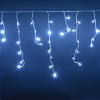 Vianočné osvetlenie, svetelné LED kvaple 105 ks/4 m x 0,8 m bílá studená