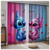 Zatemňovacie závesy s motívom Disney Stitch 130 x 210 cm – 2 ks WW1766750-2