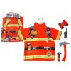 Kostým hasiča pre chlapcov 104-110 s príslušenstvom