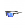 Cyklistické okuliare Uvex Sportstyle 706 - black mat/mir.blue