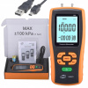 DIFERENCIÁLNY MANOMETER, DIGITÁLNY MERAČ TLAKU, TESTER PODTLAKU USB 1 BAR