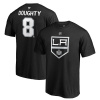 Fanatics Pánské tričko #8 Drew Doughty Los Angeles Kings NHL Stack Logo Name & Number Veľkosť: S