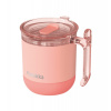 Quokka Wave Smartgrip, Nerezový termo hrnček Pastel Peach, 260ml, 40275