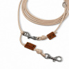 Přepínací nastavitelné vodítko ADVENTURE 4 mm, 11 délek, béžové extra pevné DÉLKA VODÍTKA: 4 metry