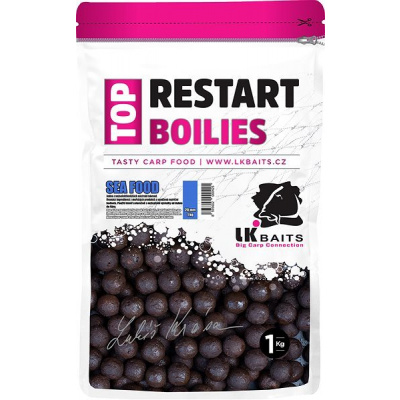 LK Baits Boilie Top Restart Sea Food 24 mm 1 kg