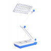 Lampa LED stolná TIROSS TS-53, 24 LED, 1000 mAh modrá