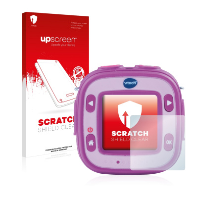 Čirá ochranná fólie upscreen® Scratch Shield pro Vtech Kidizoom Action Cam (Ochranná fólie na displej pro Vtech Kidizoom Action Cam)