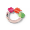 Hrkálka, hryzátko pre bábätko s guličkami, Ovocie - pastel BabyOno 5901435416686