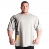 Gasp IRON TEE GREY MELANGE/BLACK – tričko Gasp svetlo šedé Velikost: XXL