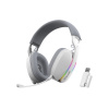 Marvo Pulz 70W, hracie slúchadlá, ovládanie hlasitosti, biela, Tri-mode HG9086W WH