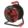 EMOS 25 m / 4 zás. / čierny / guma-neoprén / 230V / 2,5 mm2 P084253 1908542500