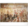 NOTIQUE Nástenný kalendár Slovanská epopej – Alfons Mucha 2026, 48 x 33 cm