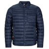 Tommy Hilfiger Bundy PACKABLE SHIRT JACKET Námornícka modrá