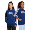 Detská mikina adidas tmavomodrá farba, s kapucňou, s potlačou, JM7359 128