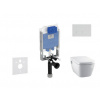 Ideal Standard ProSys - Set predstenovej inštalácie, sprchovacej toalety a sedadla TECEone, tlačidla Oleas M2, Rimless, SoftClose, chróm ProSys80M SP129