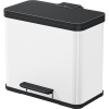 Nášľapný zberač odpadkov Eco ,trio Plus L, objem 3 x 9 l Hailo