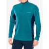 Mikina bez kapucne Columbia Klamath Range II Half Zip - river blue/coll navy