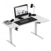 Biely elektrický stôl Mark Adler LEADER 9.1 WHITE, LEADER 9.1 WHITE SKL2