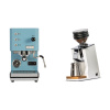 Profitec GO, blue + Eureka Mignon Zero 65 Speedy, CR white