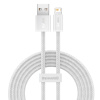 Baseus CALD000502 USB-A (M) - Lightning (M), 2m, bílý