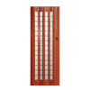 Hopa Plastové zhrňovacie dvere Platinum ruža 86 x 203 cm